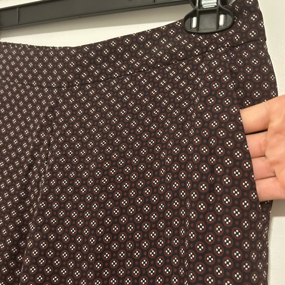 Theory Silk Patterned Pants - Picture 5 of 17